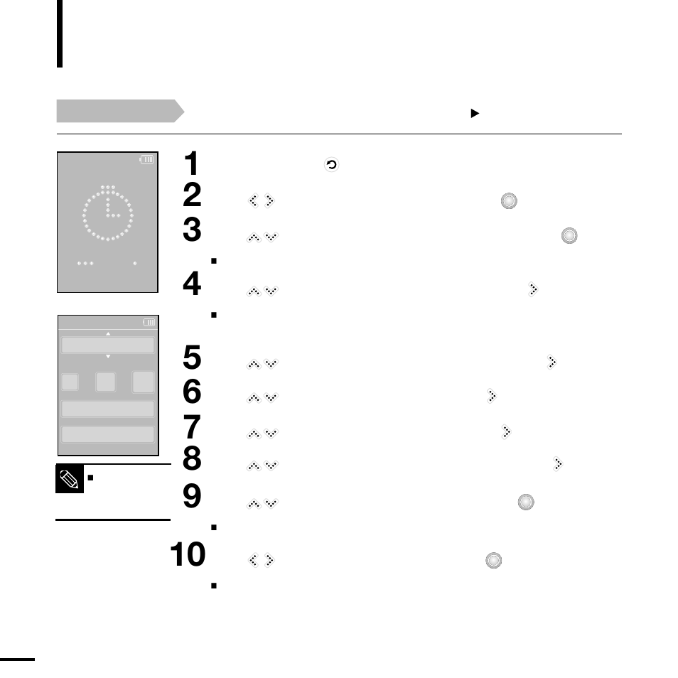 Chapter 4. setting, Setting alarm | Samsung YP-K5AB User Manual | Page 42 / 58