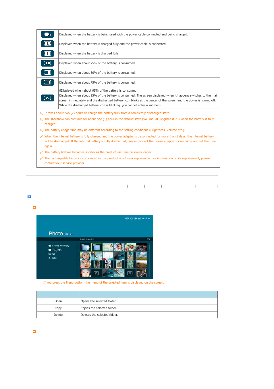 Photo | Samsung SPF-105P User Manual | Page 13 / 28