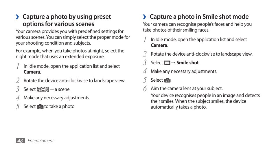 Samsung GALAXYFIT GT-S5670 User Manual | Page 48 / 126