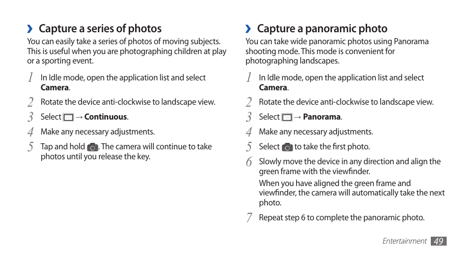 Samsung GALAXYFIT GT-S5670 User Manual | Page 49 / 126