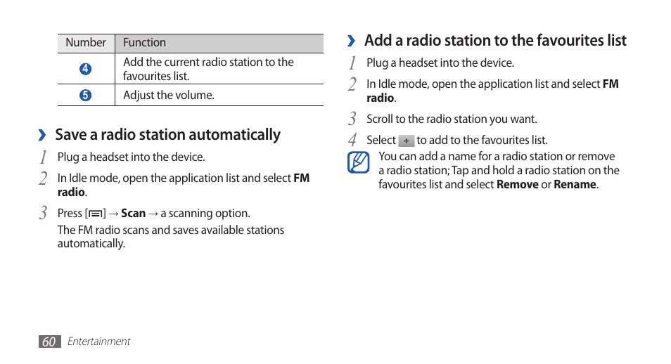 Samsung GALAXYFIT GT-S5670 User Manual | Page 60 / 126