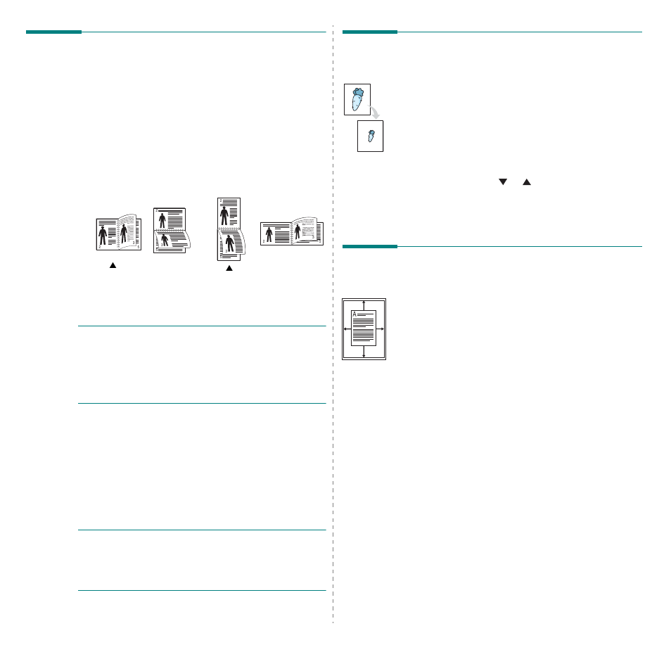 Printing on both sides of paper, Printing a reduced or enlarged document, Fitting your document to a selected paper size | Printing a reduced or enlarged document” on, Fitting your document to a selected paper | Samsung ML-2570 Series User Manual | Page 66 / 85