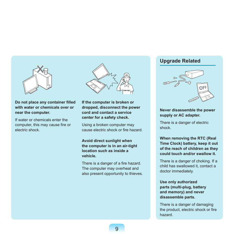 Upgrade related | Samsung X65 User Manual | Page 10 / 195