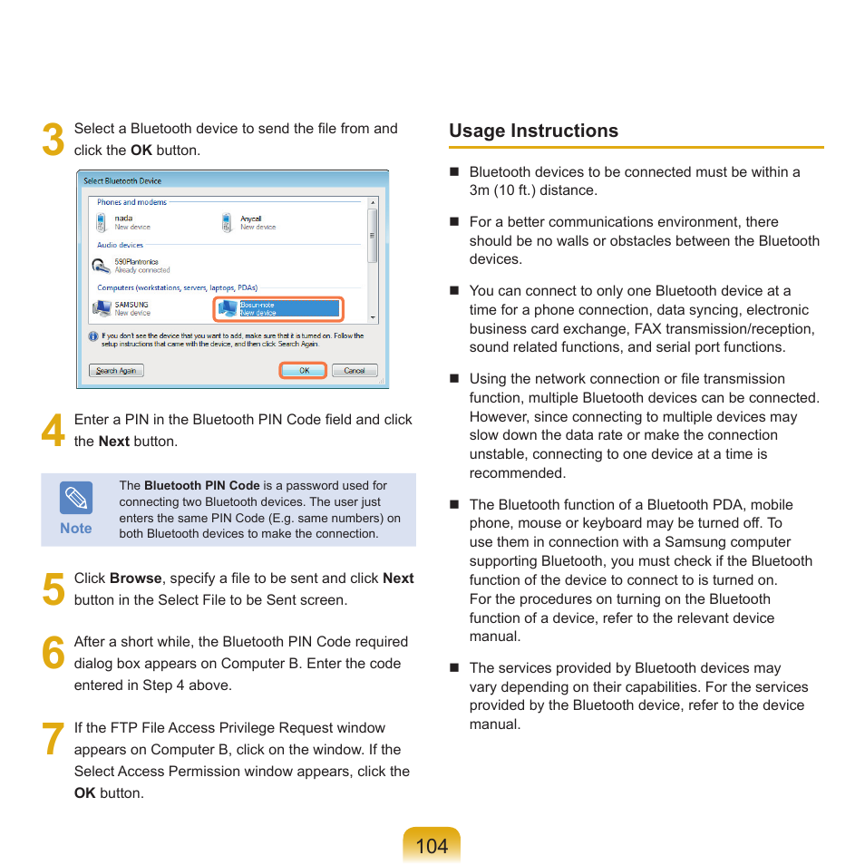 Samsung X65 User Manual | Page 105 / 195