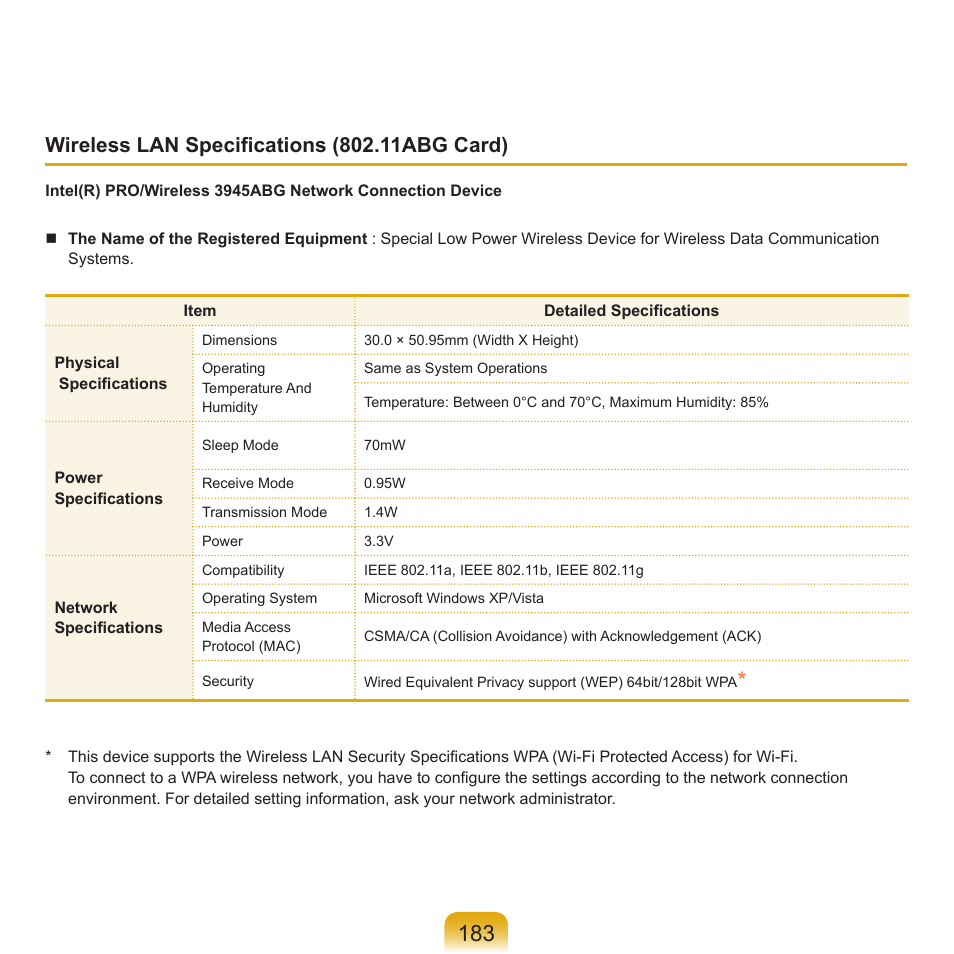 Samsung X65 User Manual | Page 184 / 195