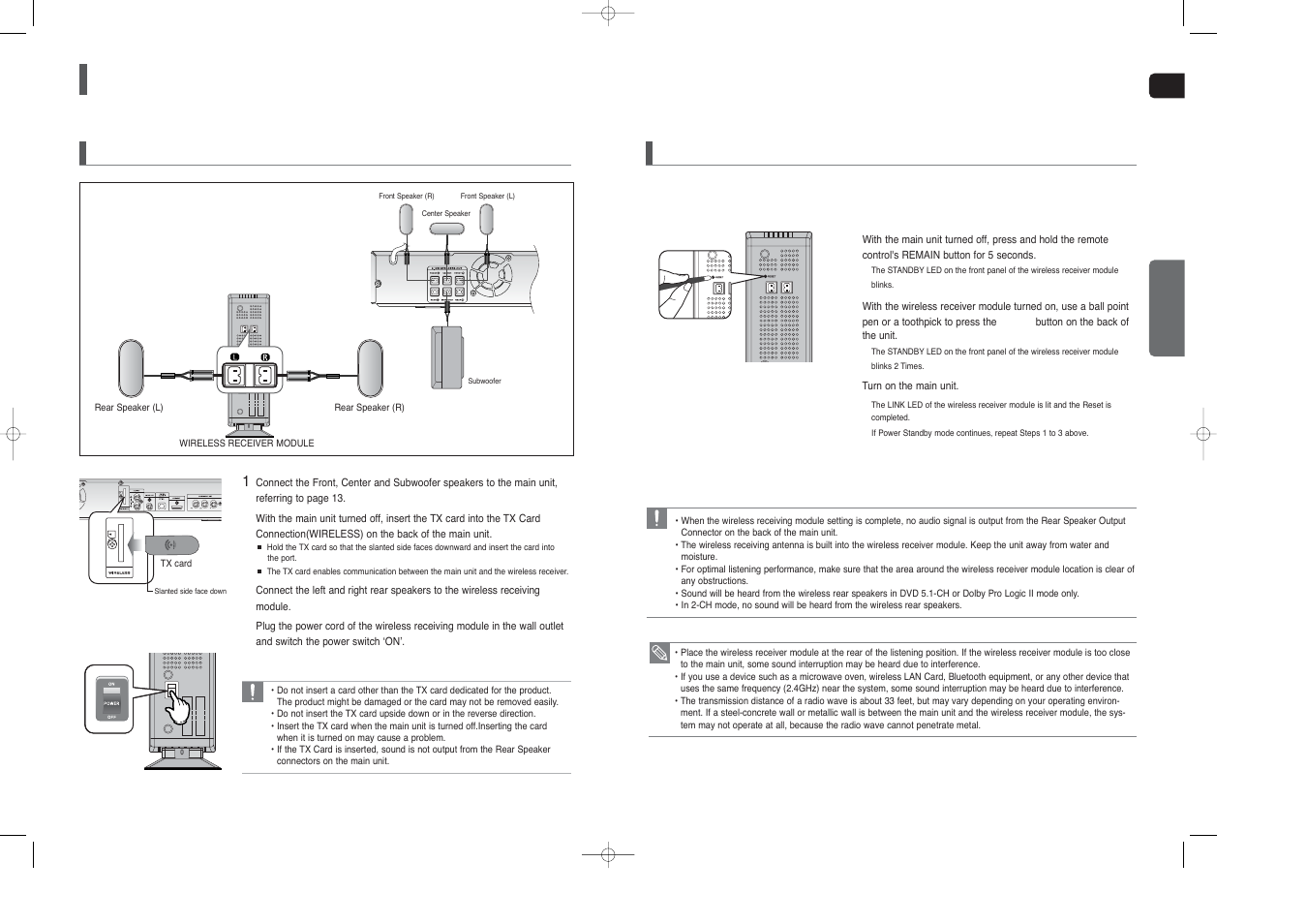 Samsung HT-X40 User Manual | Page 8 / 33