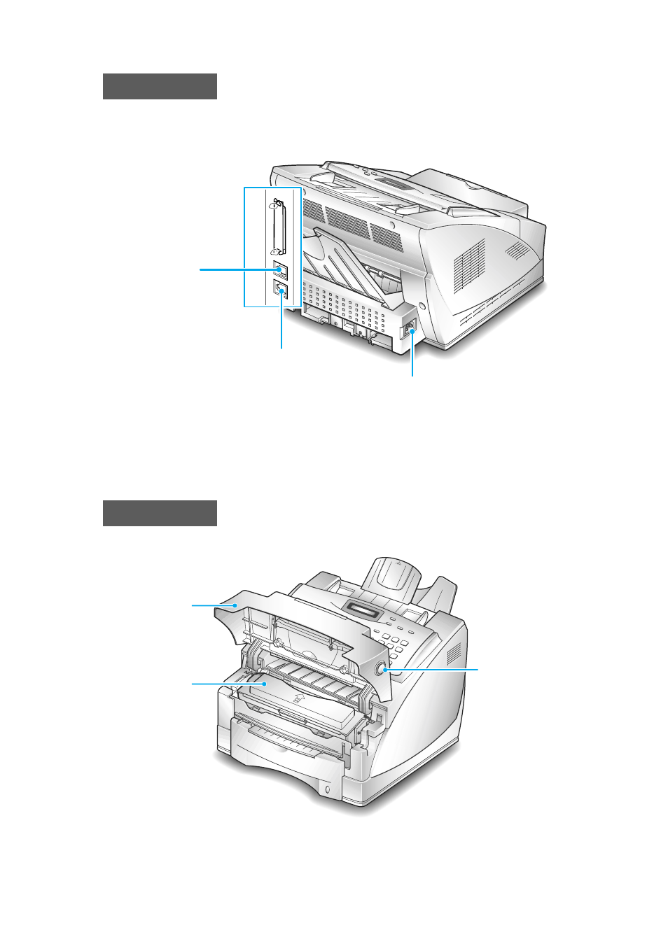 Rear view inside | Samsung MSYS SF-6900 User Manual | Page 12 / 109