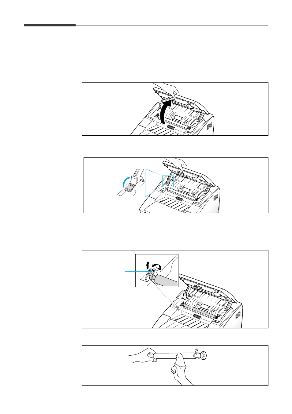 Cleaning the document scanner | Samsung MSYS SF-6900 User Manual | Page 93 / 109