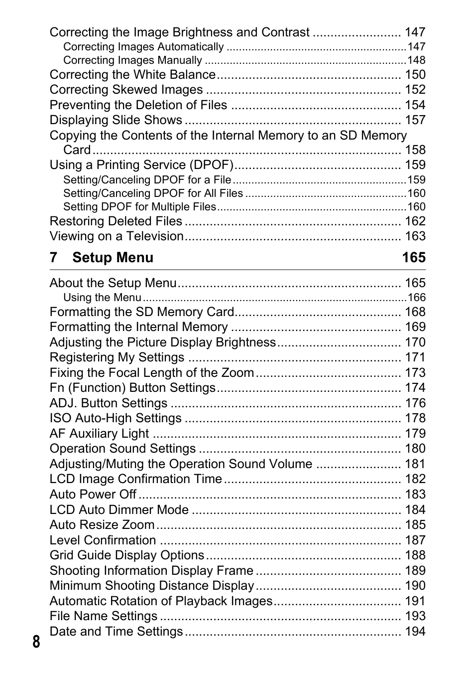 Samsung CX2 User Manual | Page 10 / 248