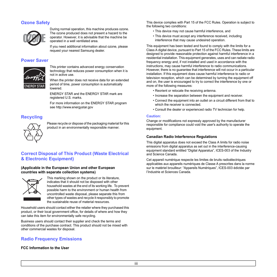 Samsung CLX-8380 User Manual | Page 12 / 186