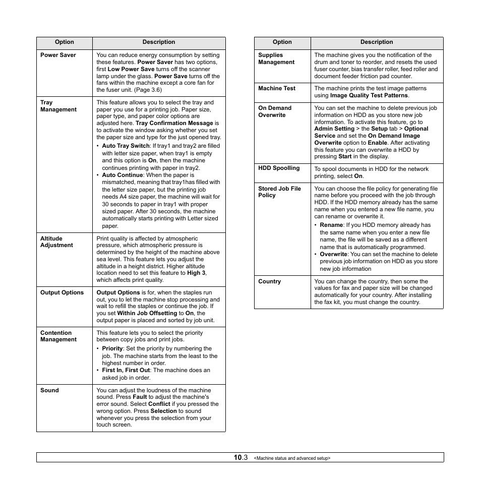 For altitude adjustment in | Samsung CLX-8380 User Manual | Page 80 / 186