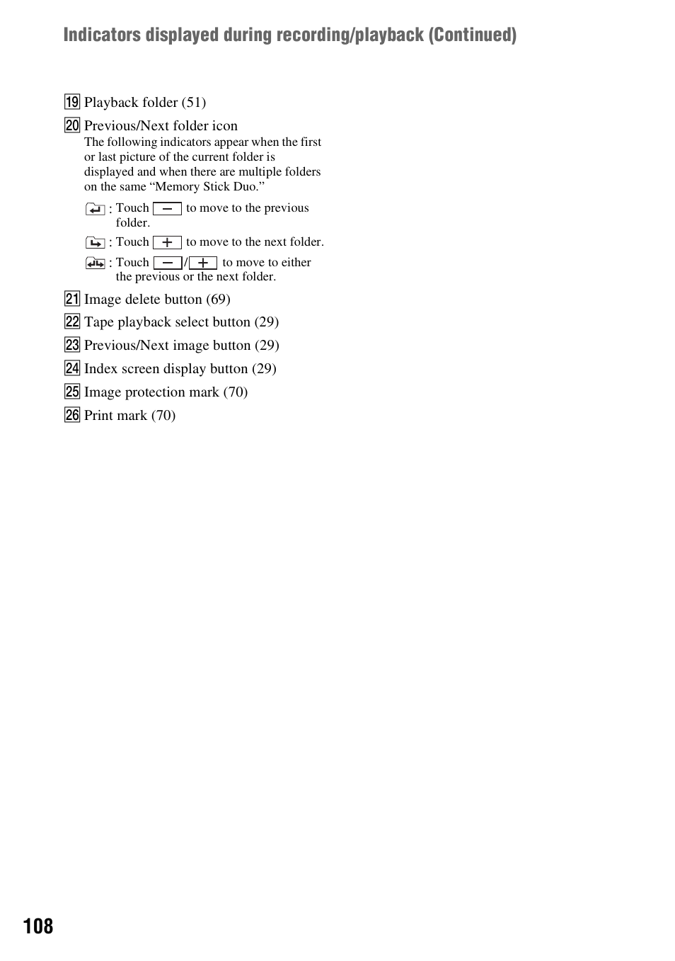 Sony HDR-HC9 User Manual | Page 108 / 128