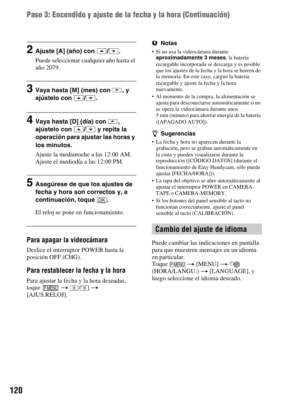 Sony HDR-HC9 User Manual | Page 120 / 128