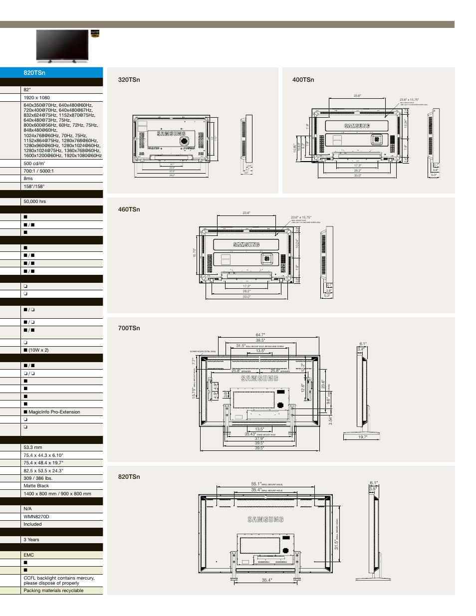 820tsn | Samsung 820DXn User Manual | Page 48 / 52