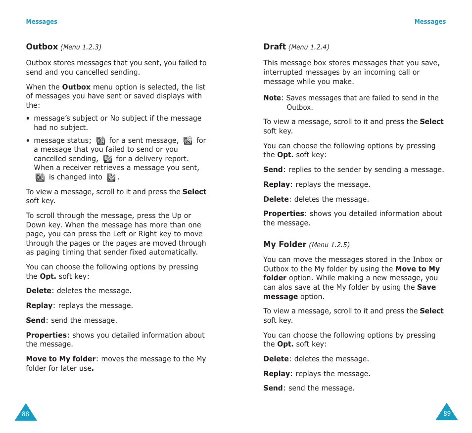 Samsung SGH-E700A User Manual | Page 47 / 98