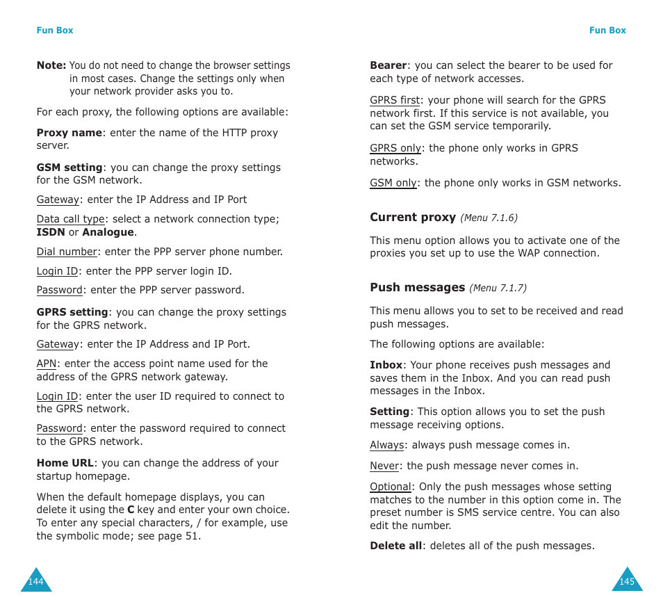 Samsung SGH-E700A User Manual | Page 76 / 98