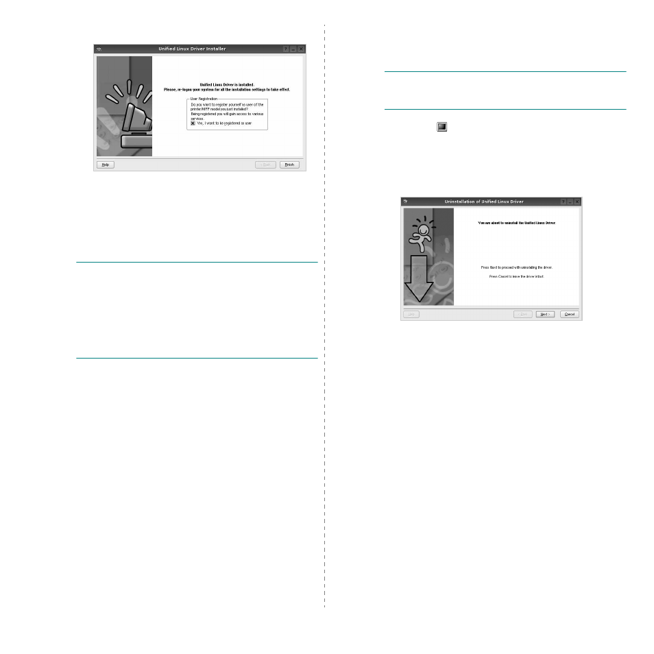 Uninstalling the unified linux driver | Samsung ML-1640 Series User Manual | Page 74 / 83
