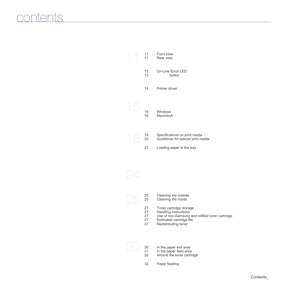 Samsung ML-1640 Series User Manual | Page 9 / 83