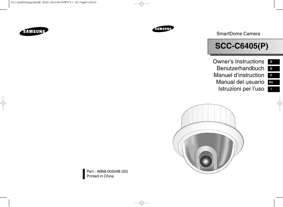 Samsung AB68-00504B User Manual | 31 pages