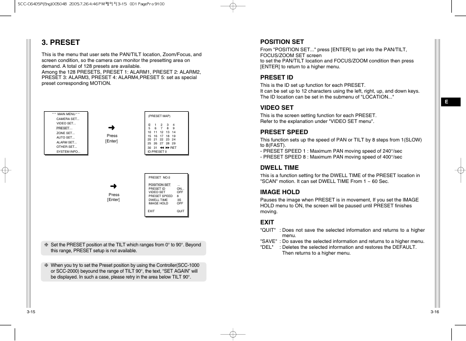 Preset | Samsung AB68-00504B User Manual | Page 21 / 31