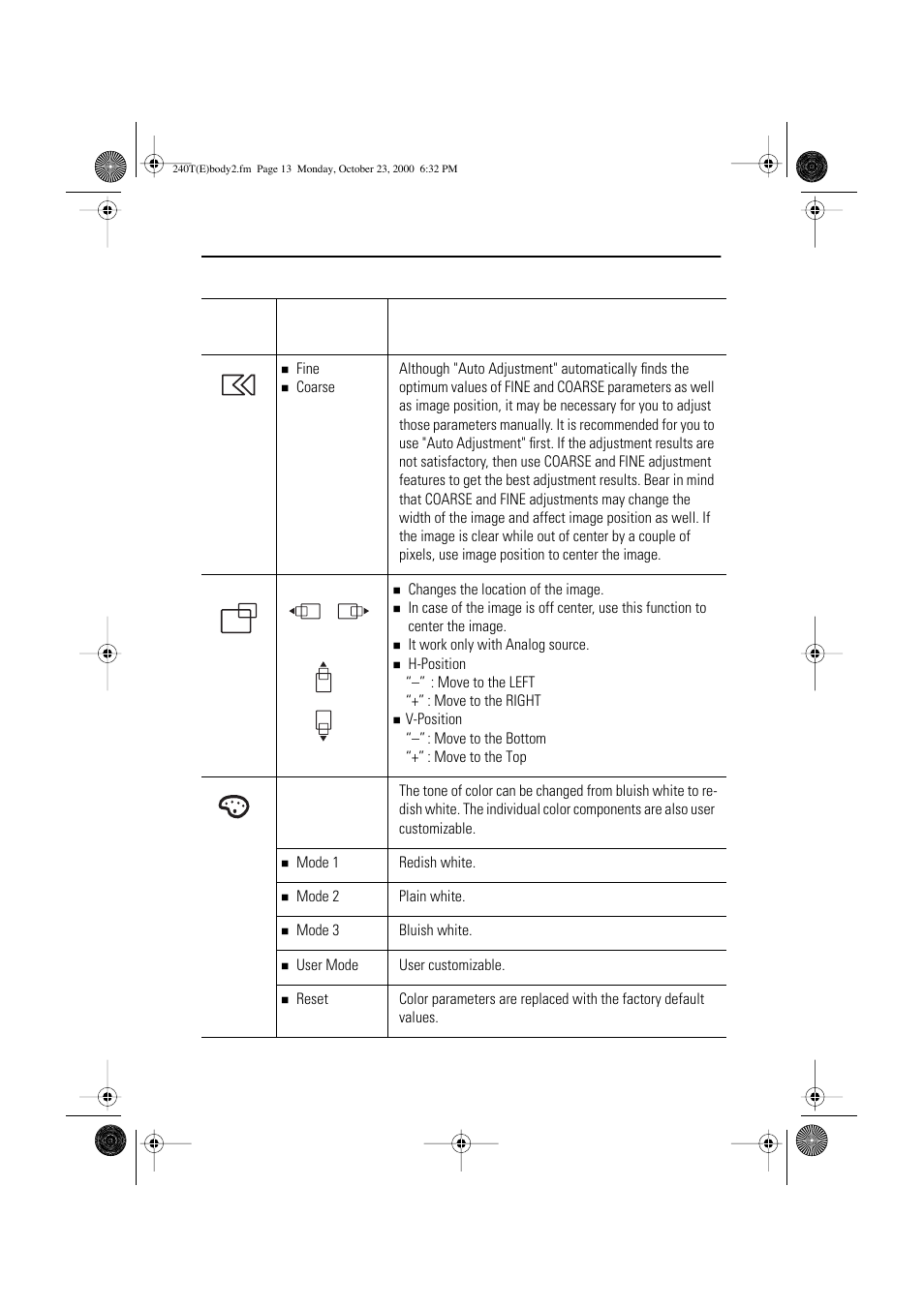 Adjusting your lcd monitor | Samsung 210T User Manual | Page 15 / 32