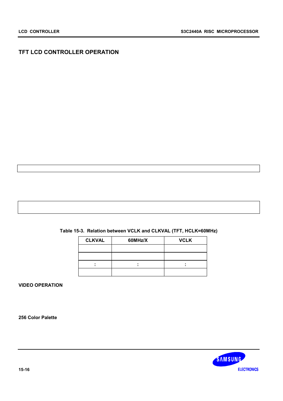 Tft lcd controller operation | Samsung S3C2440A User Manual | Page 384 / 560