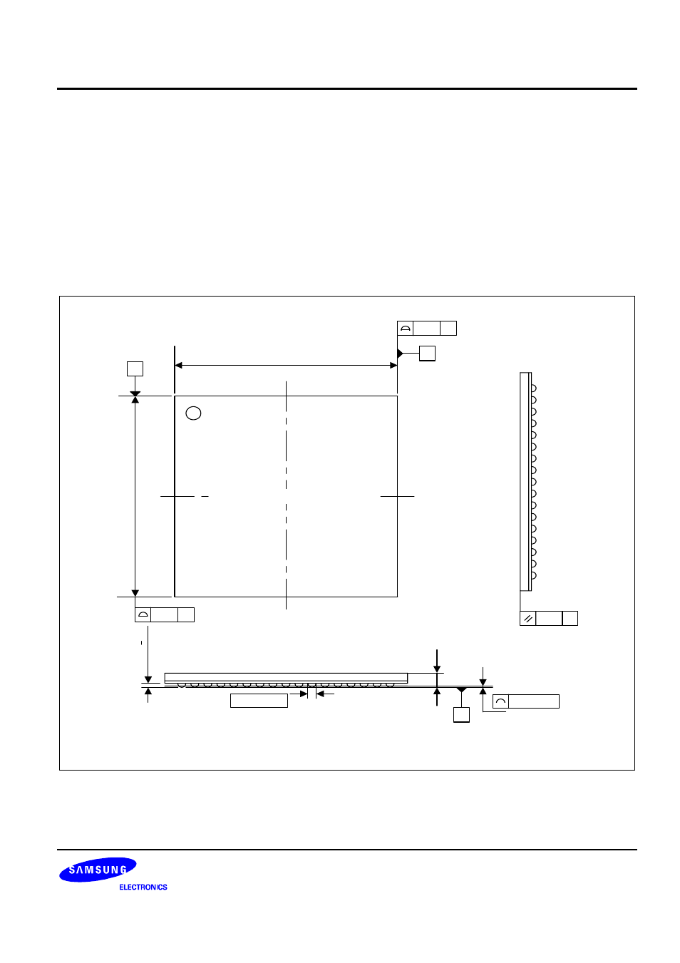 Mechanical data, Sa msu n g | Samsung S3C2440A User Manual | Page 517 / 560