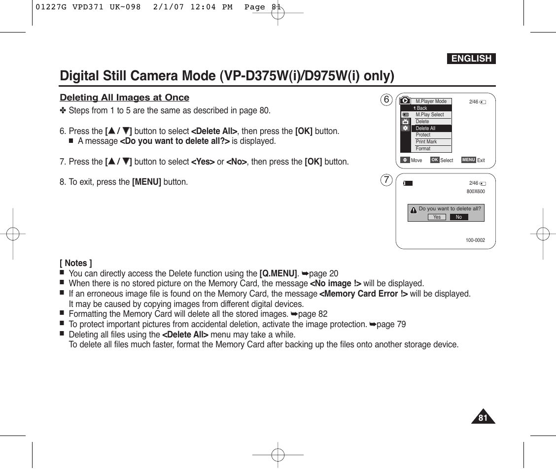 Samsung D372WH(i) User Manual | Page 81 / 114