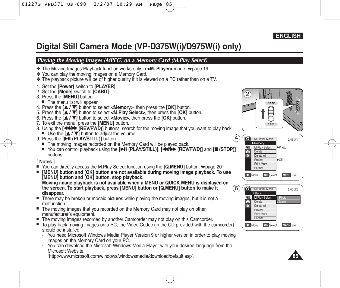 Samsung D372WH(i) User Manual | Page 85 / 114