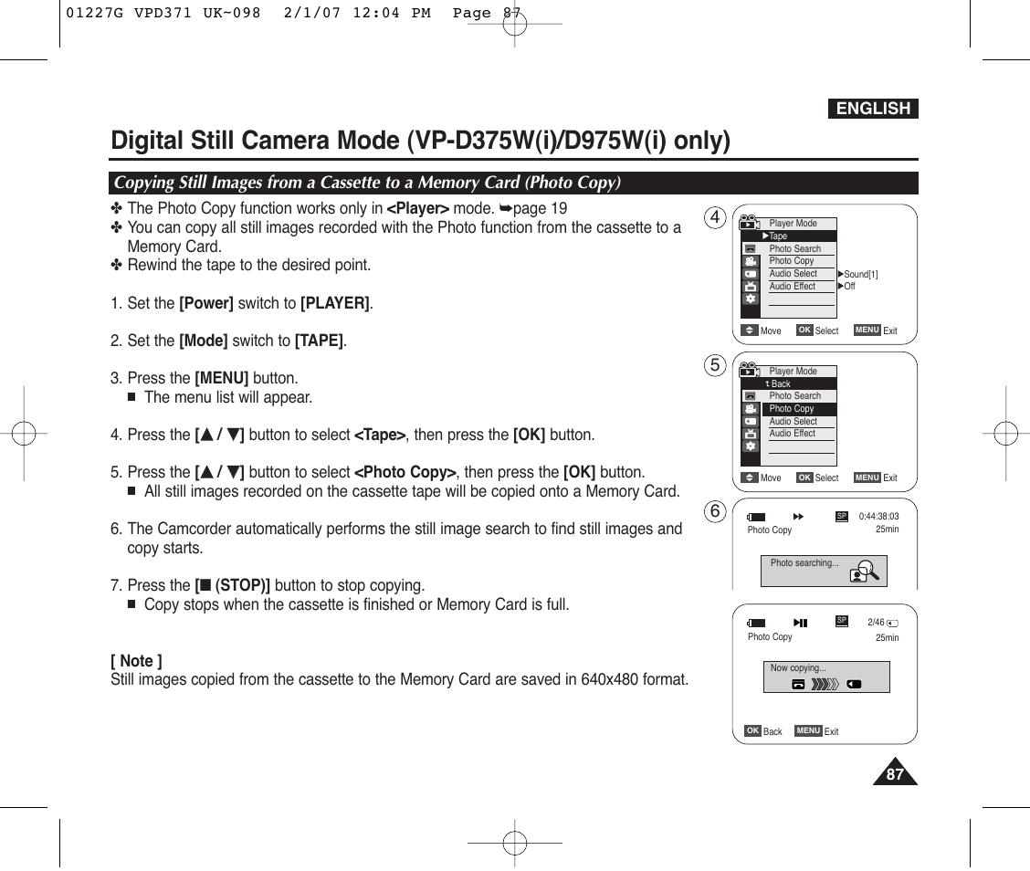 Samsung D372WH(i) User Manual | Page 87 / 114