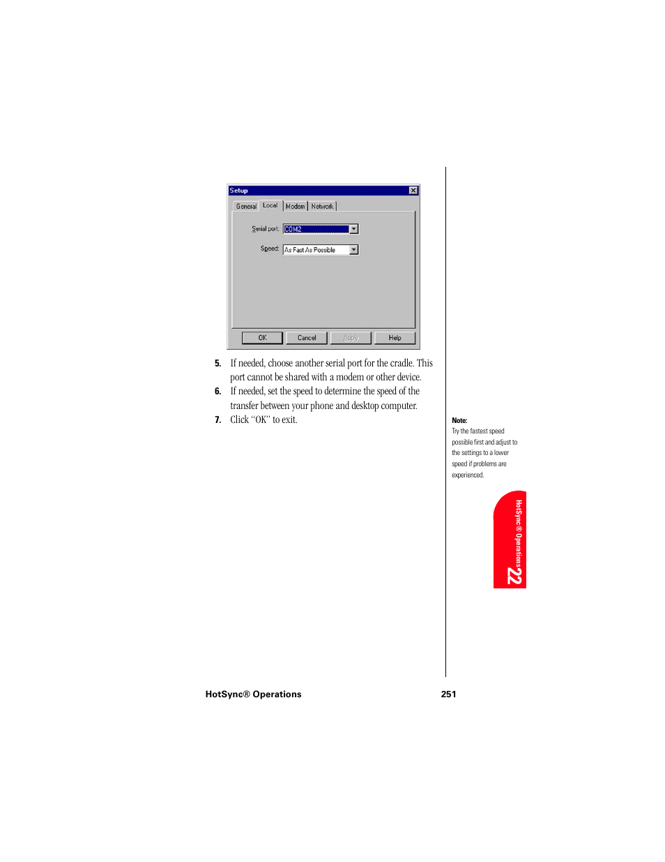 Ho 22 | Samsung 010505D5 User Manual | Page 252 / 307