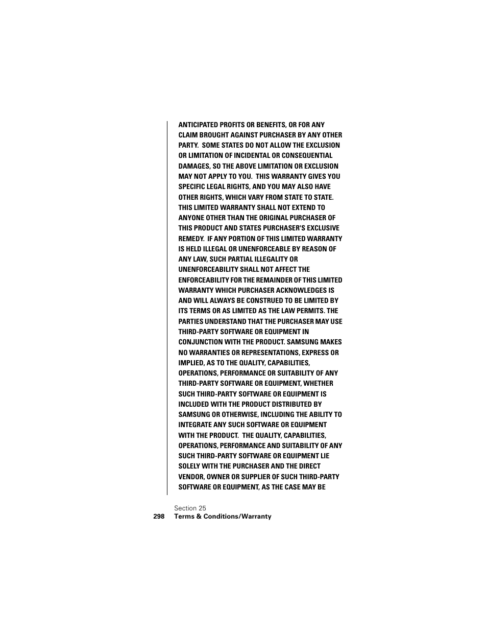 Samsung 010505D5 User Manual | Page 299 / 307