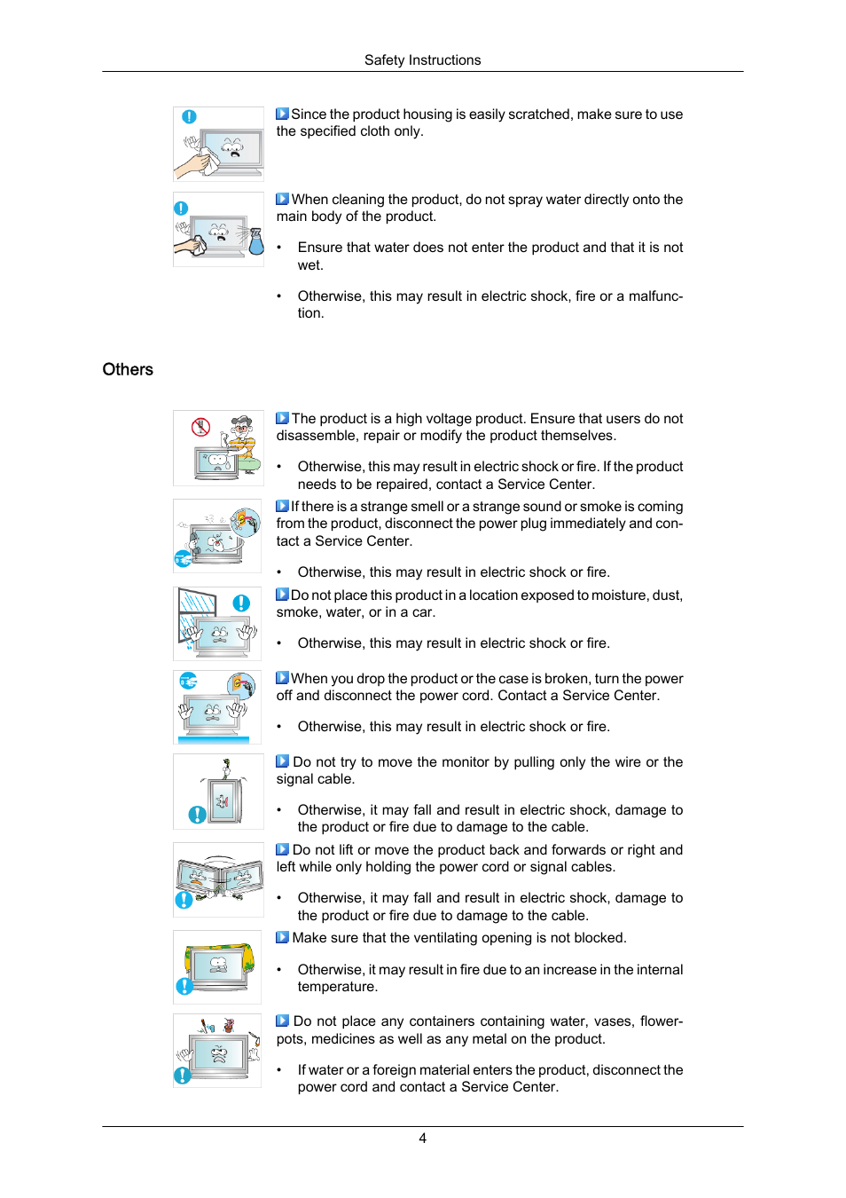 Others | Samsung SYNCMASTER 460TMN User Manual | Page 5 / 59