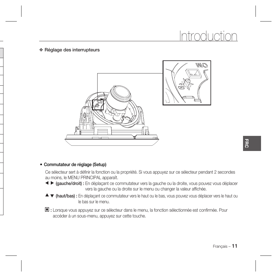 Introduction | Samsung DOME SCC-B5369 User Manual | Page 47 / 146