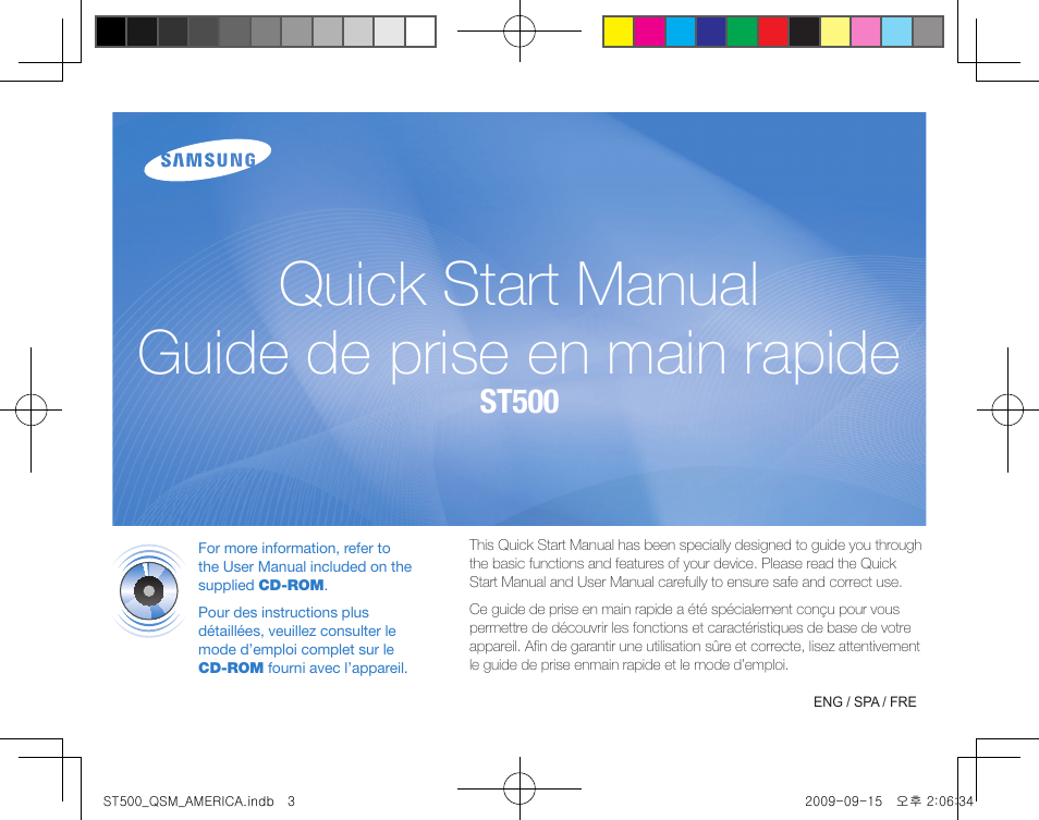 Samsung ST500 User Manual | 32 pages