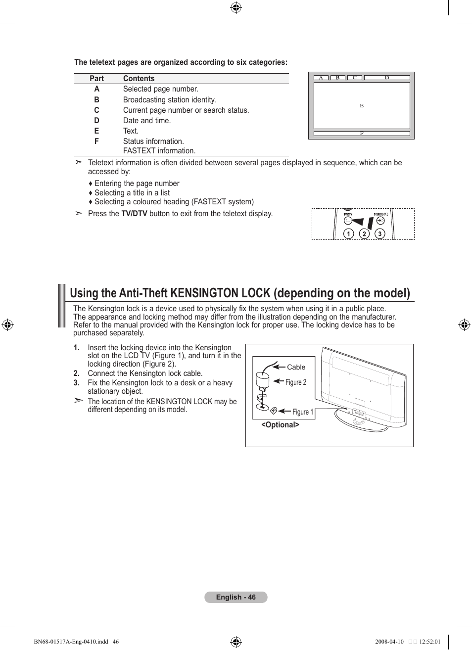 Samsung LEA LEA BN68-01517A-00 User Manual | Page 48 / 51