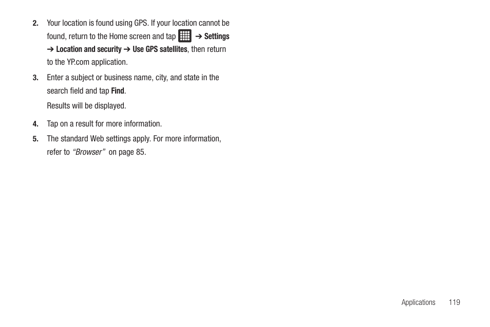 Samsung Galaxy Tab A3LSGHI987 User Manual | Page 123 / 146