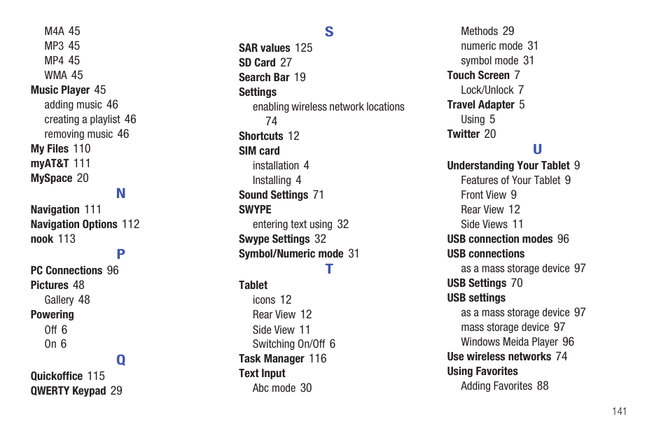 Samsung Galaxy Tab A3LSGHI987 User Manual | Page 145 / 146