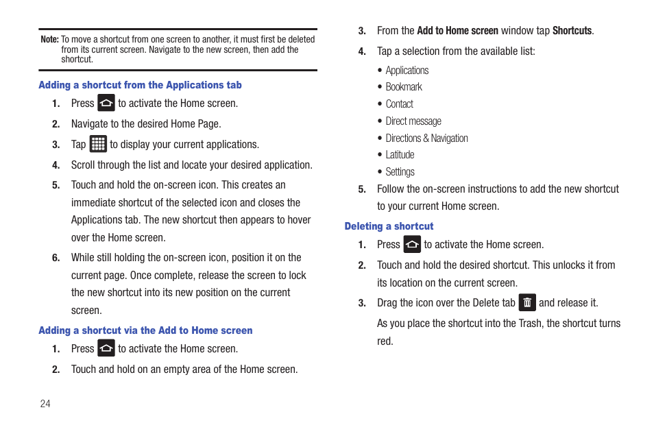 Samsung Galaxy Tab A3LSGHI987 User Manual | Page 28 / 146