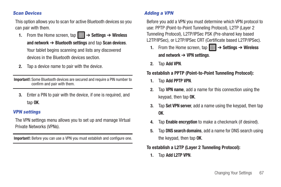 Samsung Galaxy Tab A3LSGHI987 User Manual | Page 71 / 146