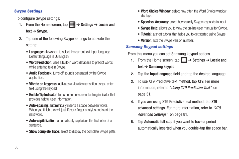 Samsung Galaxy Tab A3LSGHI987 User Manual | Page 84 / 146