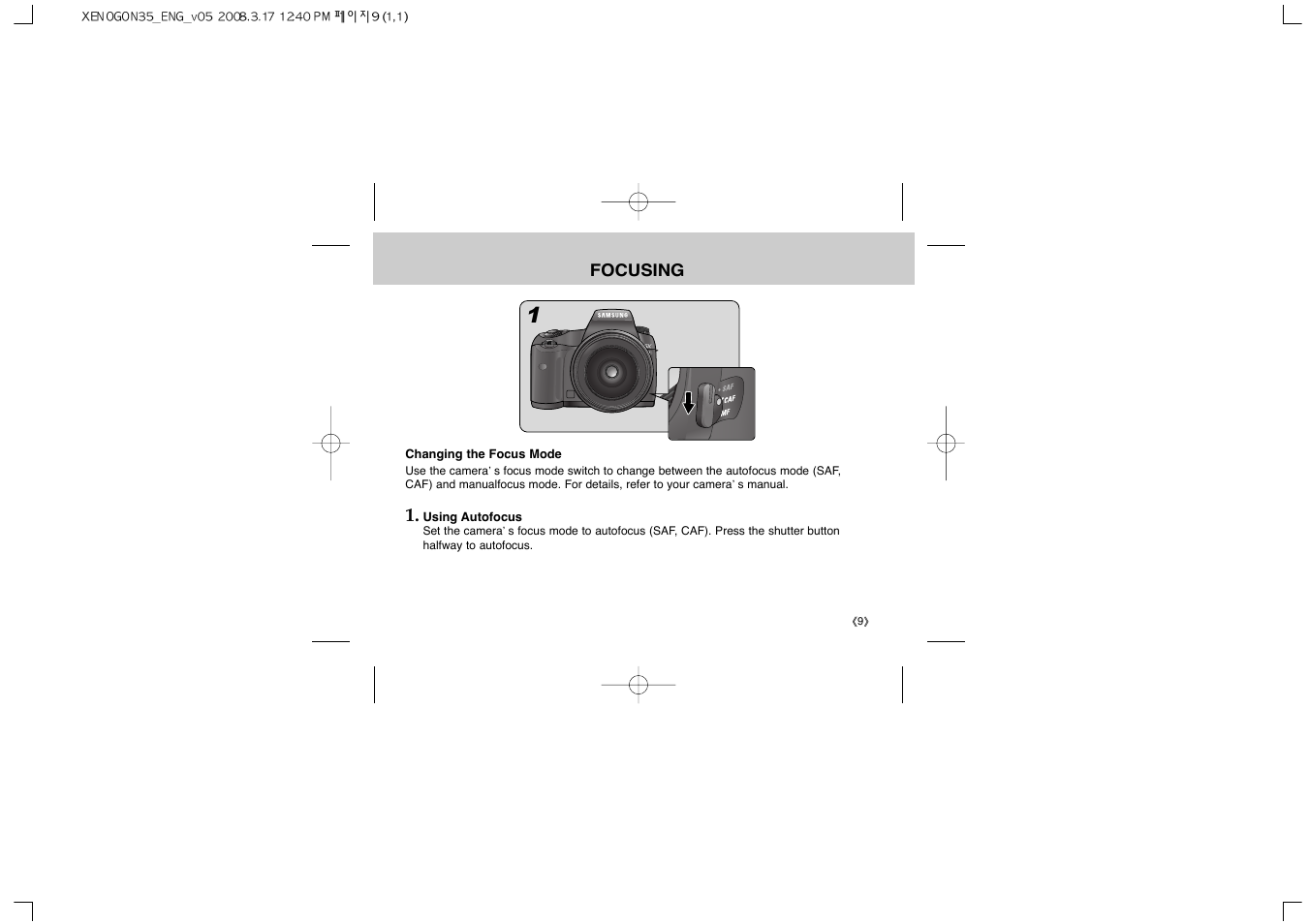Samsung Schneider D-XENOGON 35 User Manual | Page 11 / 24
