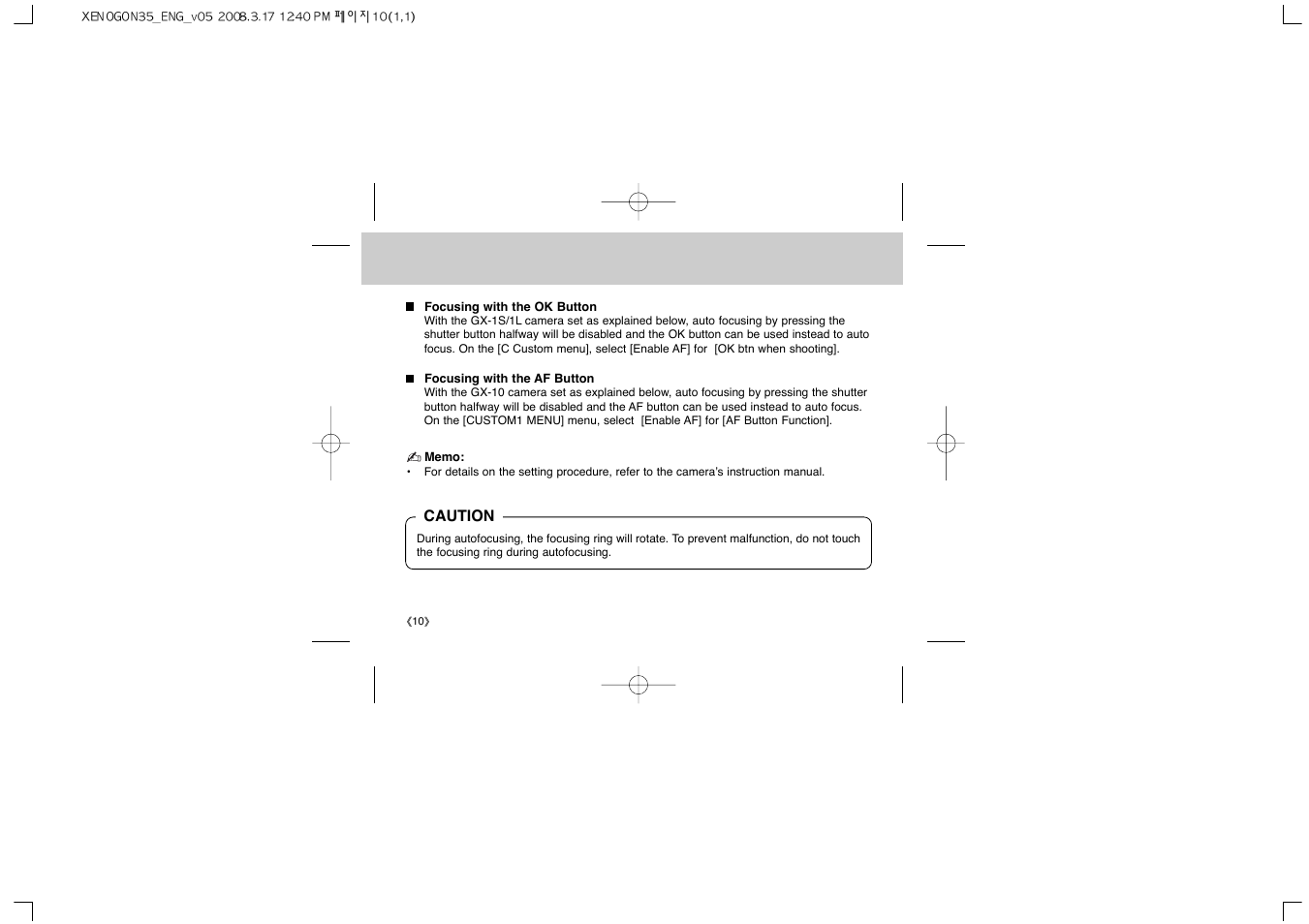Samsung Schneider D-XENOGON 35 User Manual | Page 12 / 24