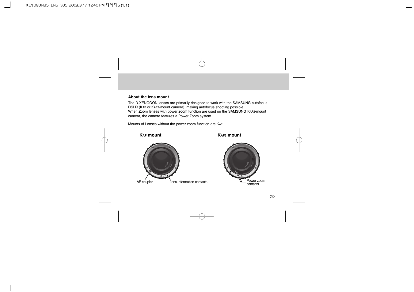 Samsung Schneider D-XENOGON 35 User Manual | Page 7 / 24