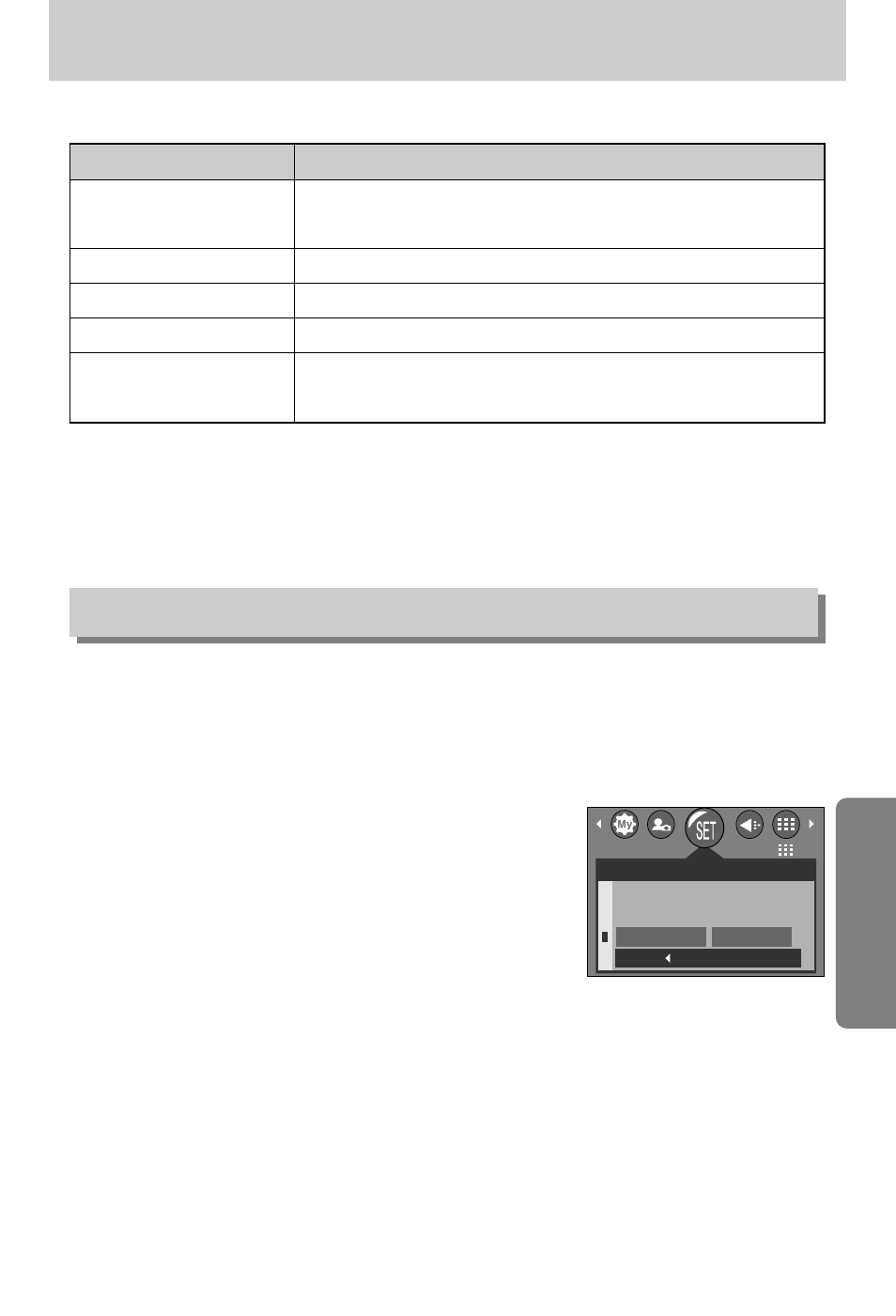 Function lamp, Sound | Samsung Digimax A7 User Manual | Page 101 / 136