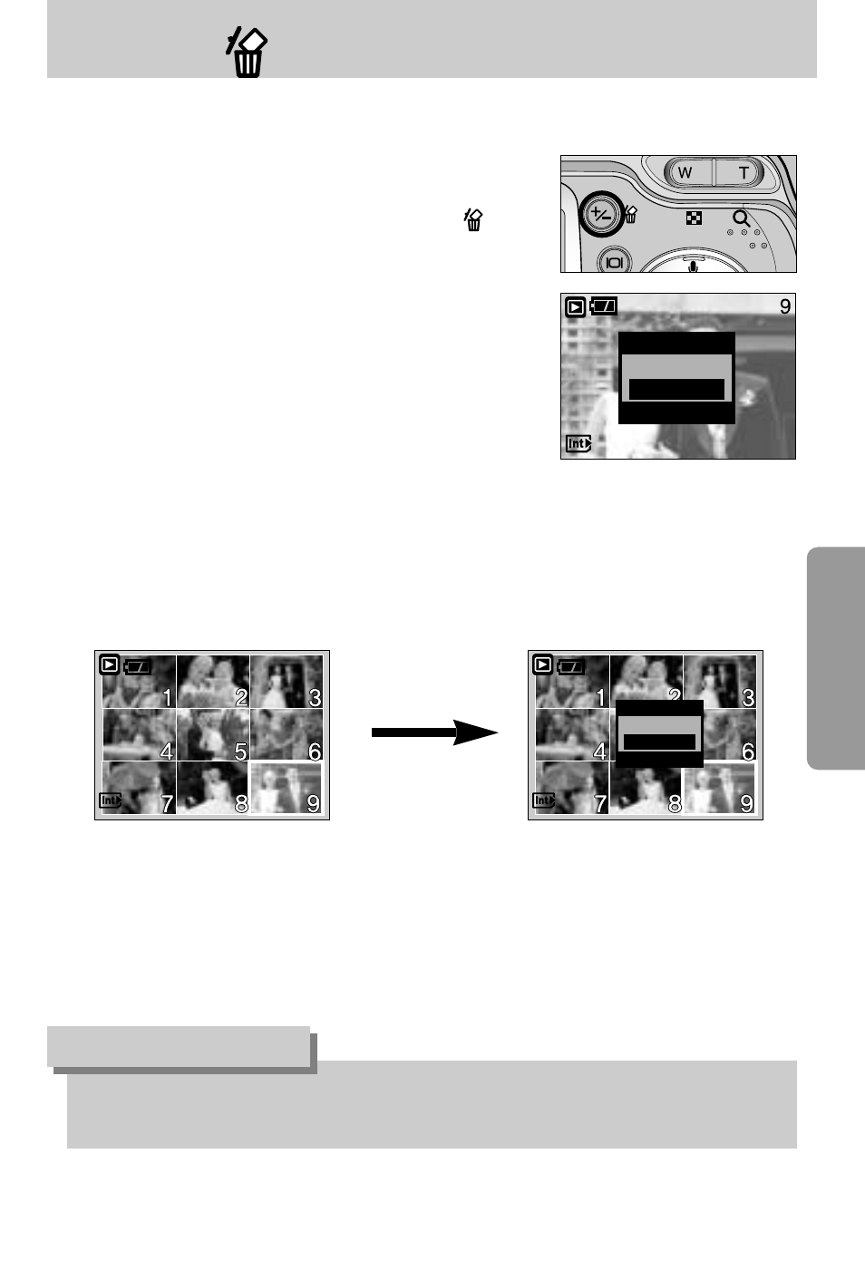 Delete( ) button, Information | Samsung Digimax A7 User Manual | Page 57 / 136