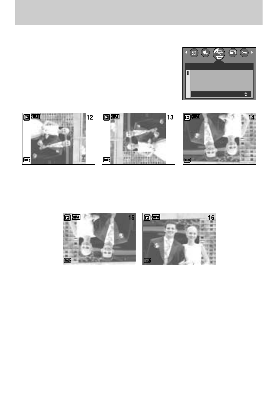 Rotating an image | Samsung Digimax A7 User Manual | Page 62 / 136