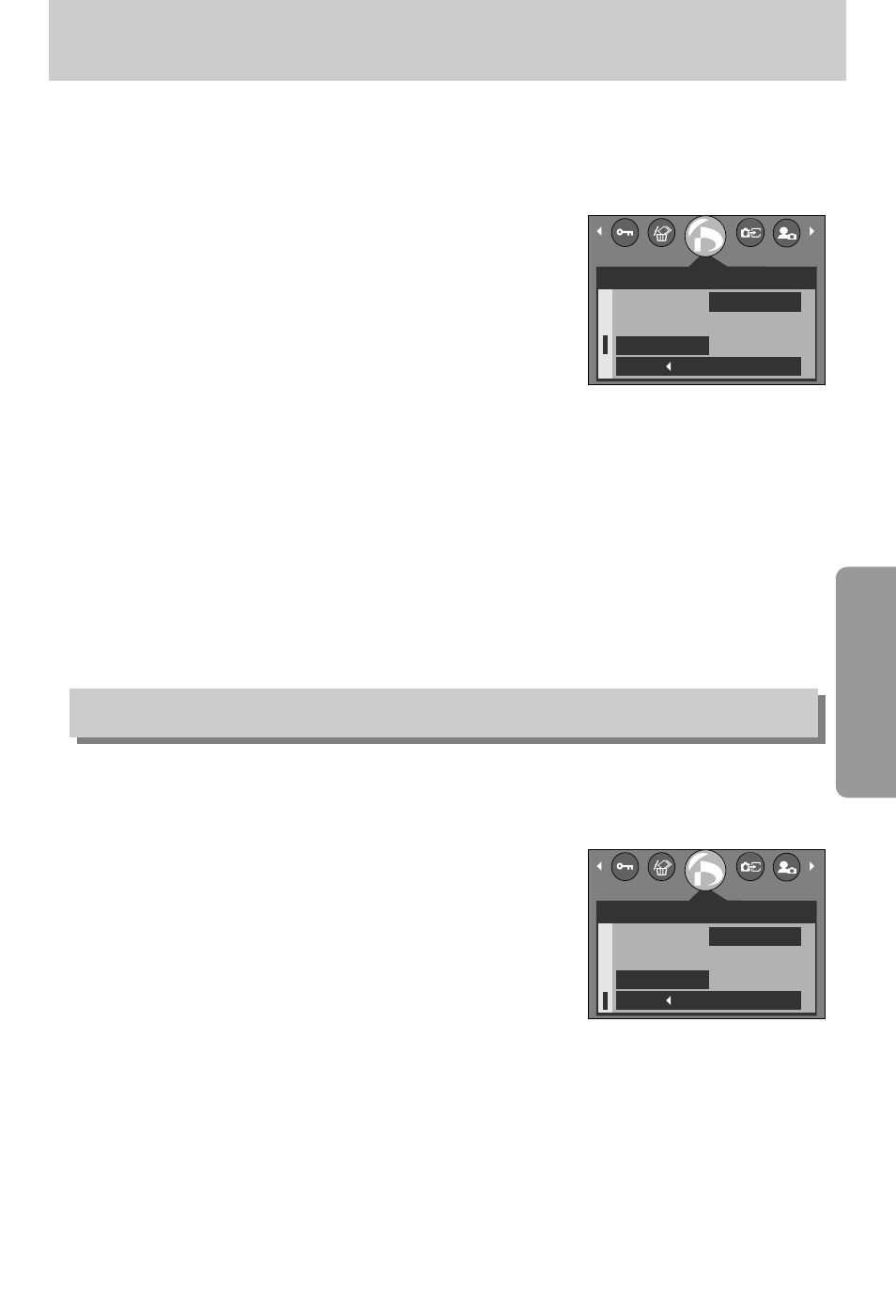 Dpof : print size, Dpof : cancel | Samsung Digimax A7 User Manual | Page 67 / 136