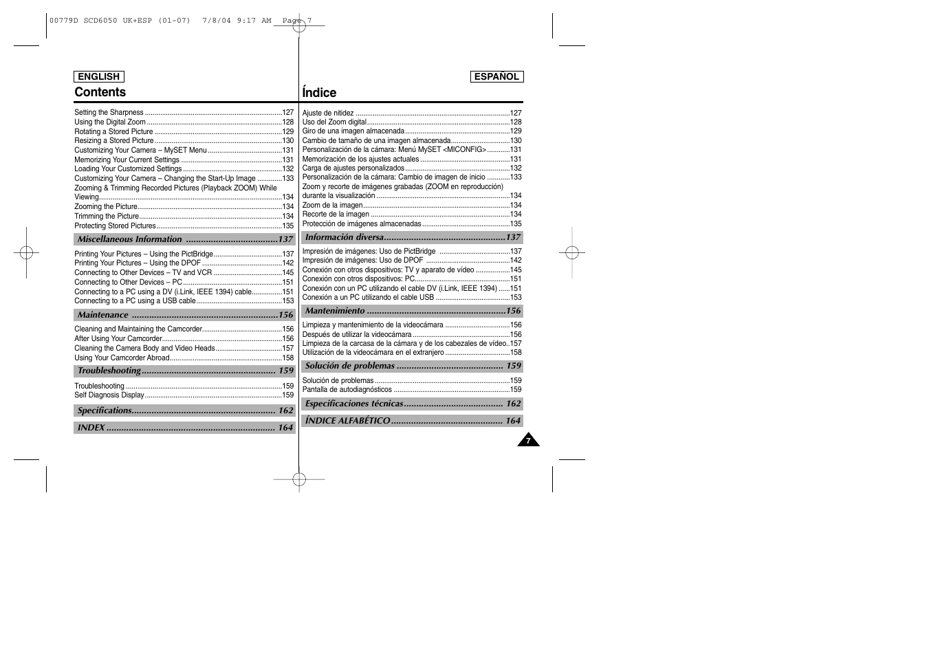 Samsung SCD6050 User Manual | Page 7 / 166