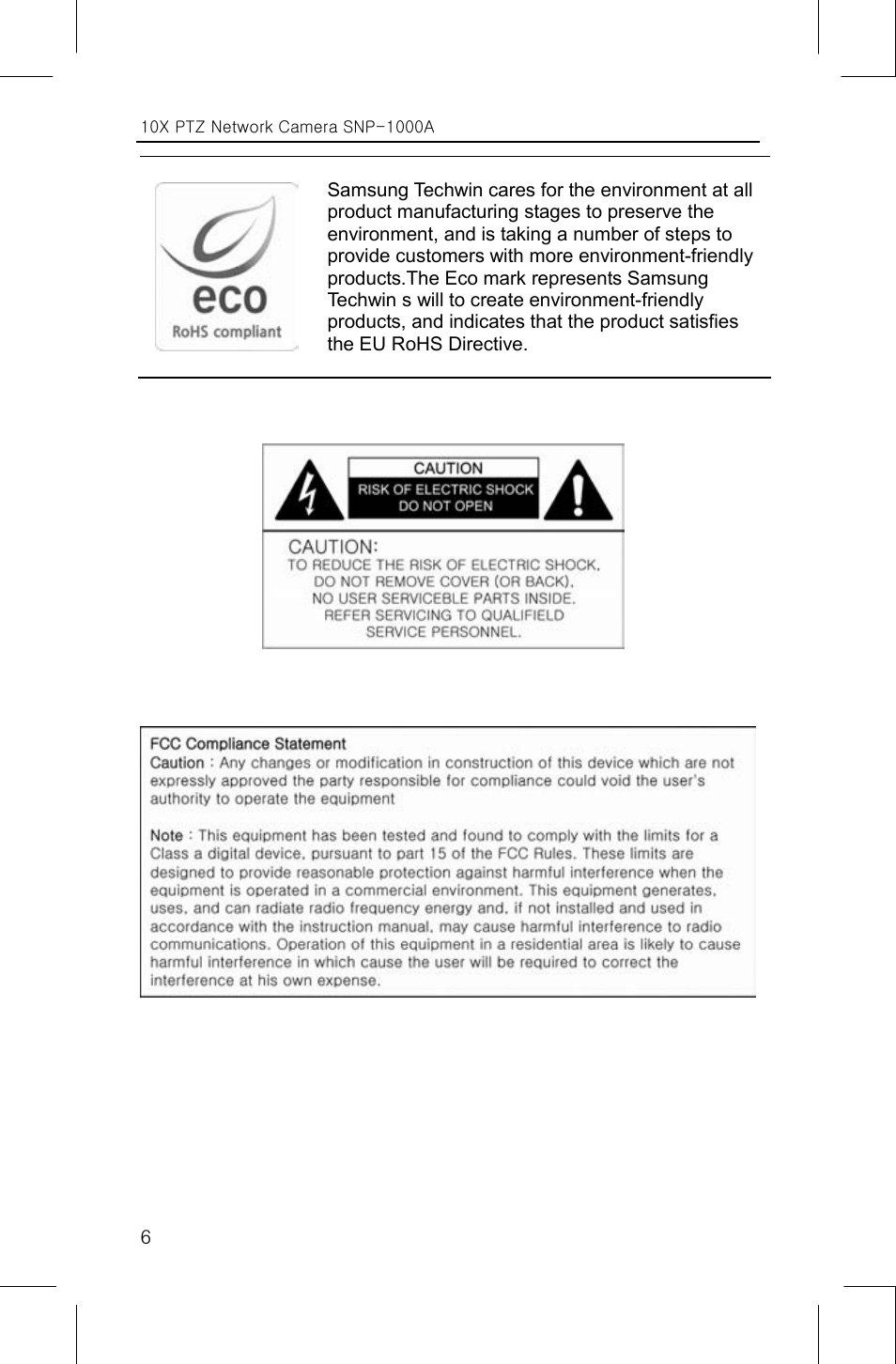 Samsung SNP-1000A User Manual | Page 10 / 118